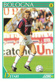 Lajos Detari Bologna Score 92 Seria A #281